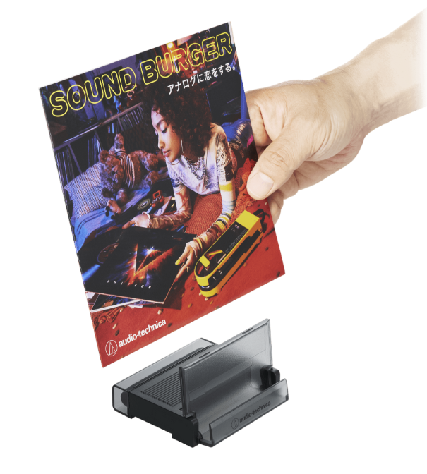 Audio Technica AT6028 Record Cleaning Tool with Record Cover Stand