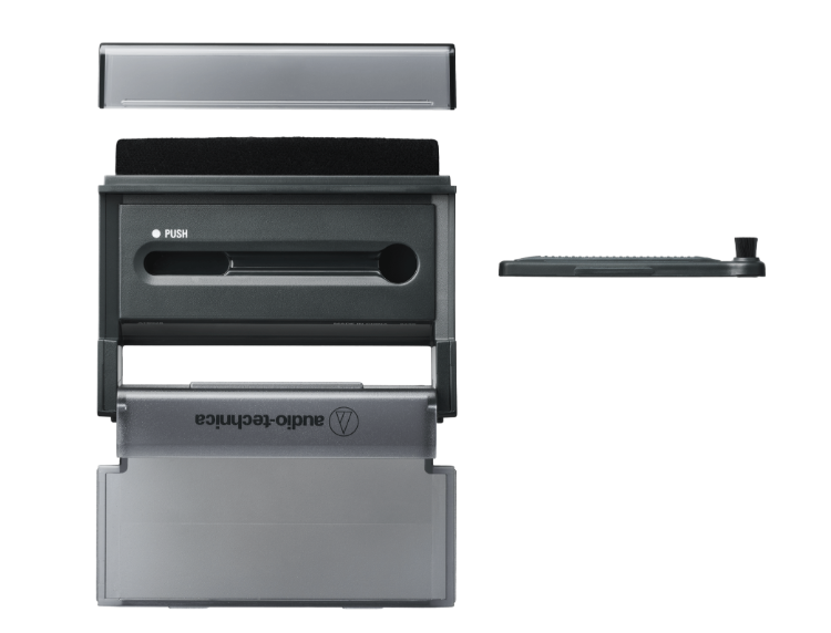 Audio Technica AT6028 Record Cleaning Tool with Record Cover Stand