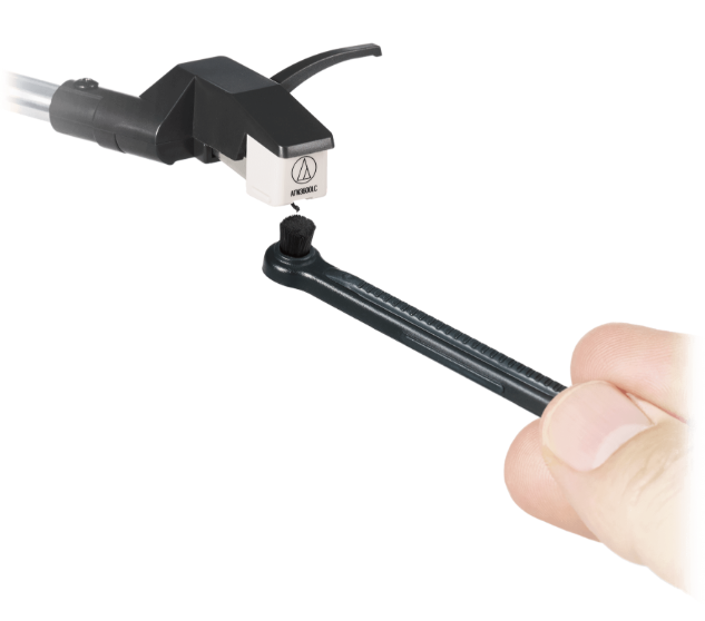 Audio Technica AT6028 Record Cleaning Tool with Record Cover Stand