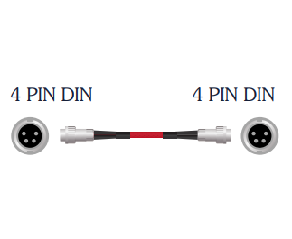 Nordost LEIF SERIES RED DAWN SPECIALTY 4 PIN DIN TO 4 PIN DIN CABLE