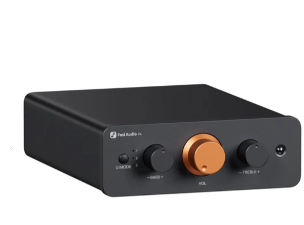 Fosi Audio P4 Preamplifier & Phono Preamp