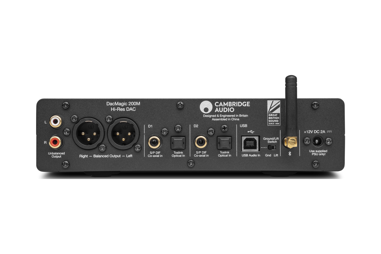 Cambridge DAC Magic 200 Digital to Analogue Converter Inc. MQA & Bluetooth aptX HD