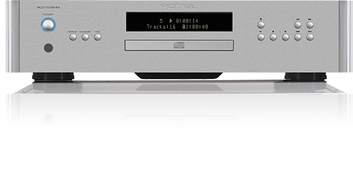 Rotel RCD-1572MKII SILVER 120V Stereo Compact Disc Player