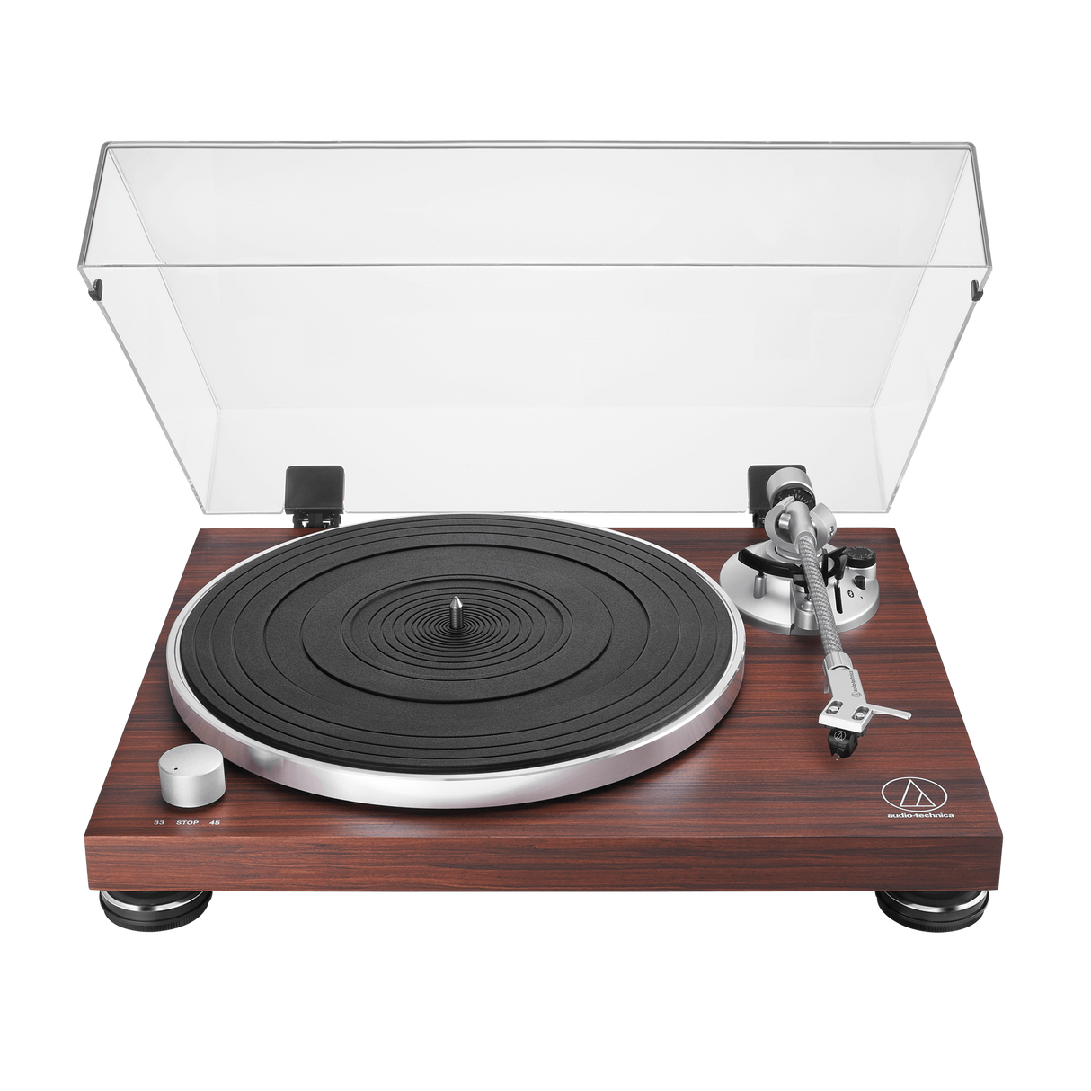 Audio Technica AT-LPW50BT-RW - Manual Belt-Drive Turntable (Wireless & Analogue)