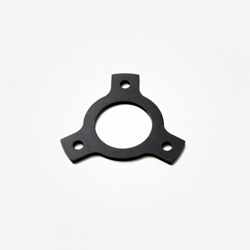 Rega 2mm Three Point Arm Height Adjustment Spacer- anodized black aluminum