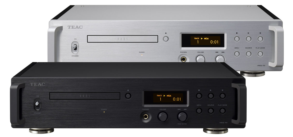 Teac VRDS-701 Single-well CD Player / USB DAC utilizing VRDS mechanism