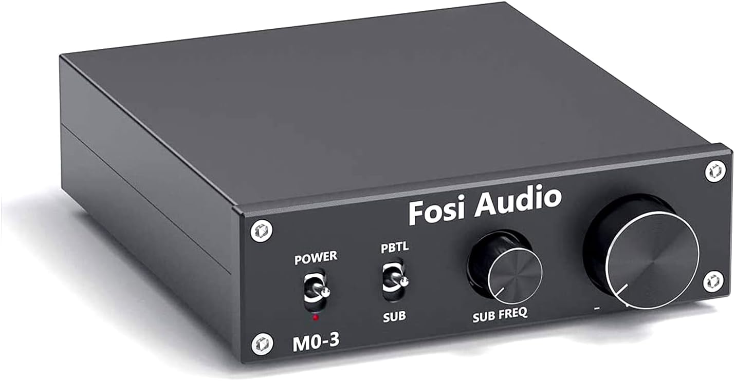 Fosi Audio M03 Subwoofer Amplifier 200 Watt Mini Mono Audio Amp