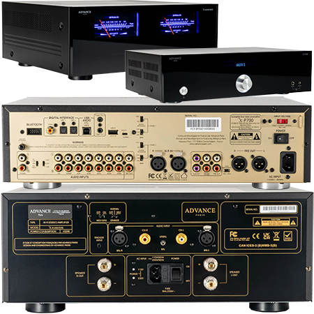 Advance Paris Special Bundle Pre-Amp + Stereo Amp (XP700 + XA160 EVO)