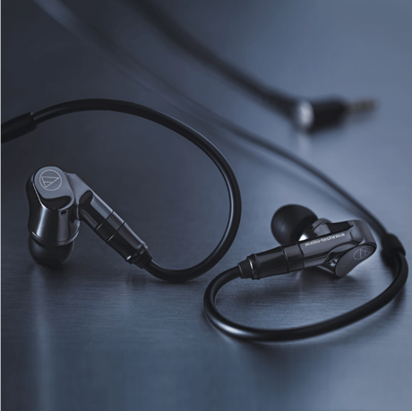 Audio Technica ATH-IEX1 In-Ear Hybrid Multidriver Headphones