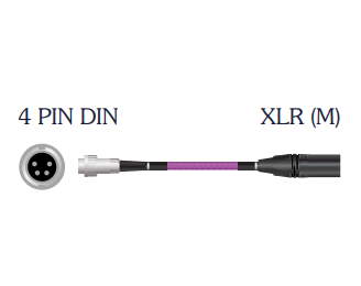 Nordost NORSE 2 SERIES FREY 2 SPECIALTY 4 PIN DIN TO XLR (M) CABLE SET