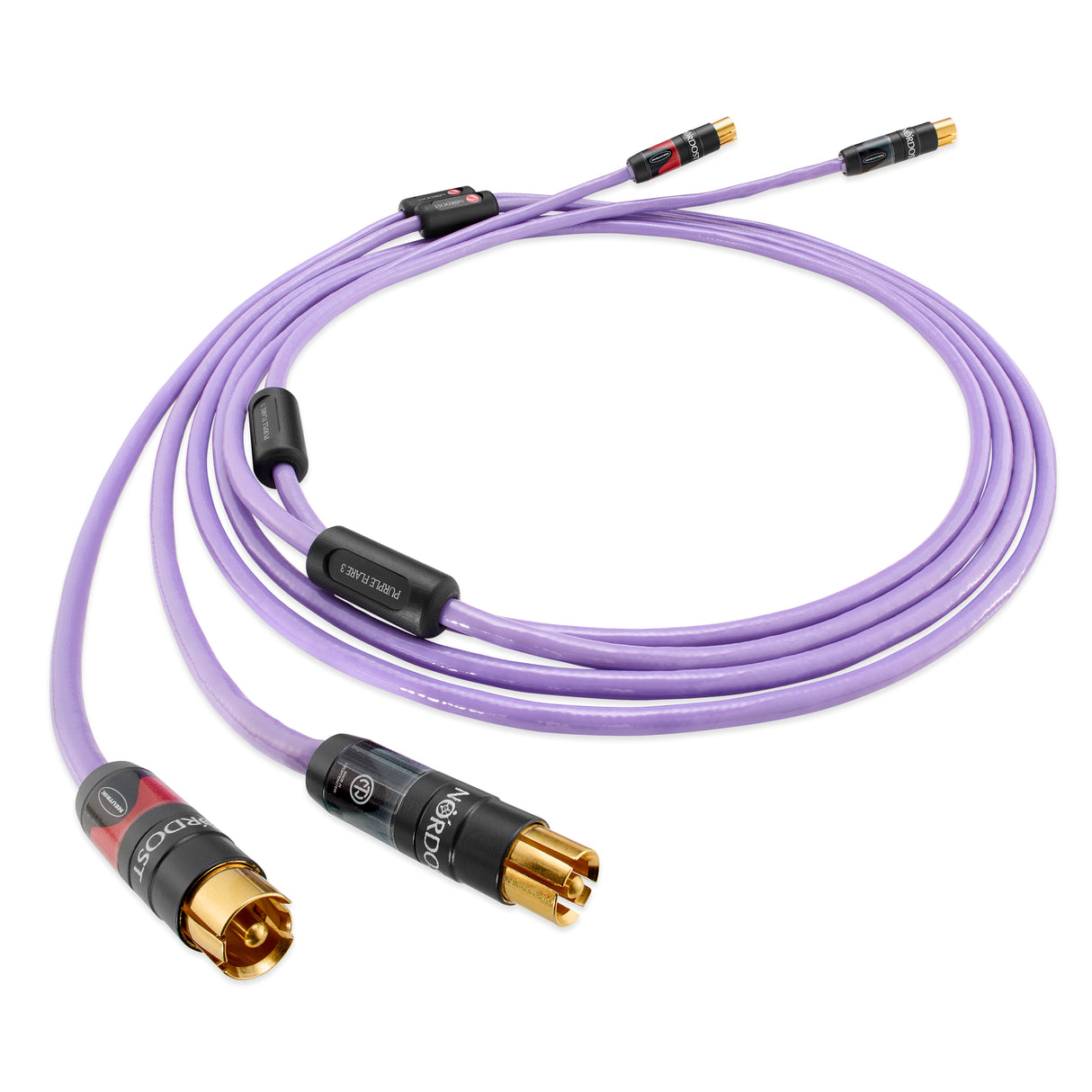 Leif 3 PURPLE FLARE 3 ANALOG INTERCONNECTS