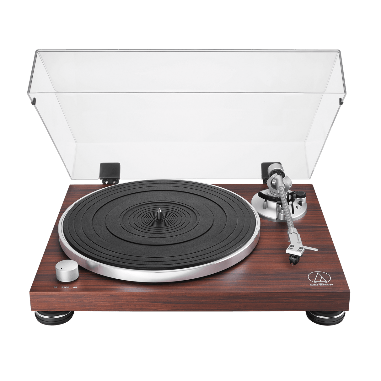 Audio Technica AT-LPW50BT Manual Belt-Drive Turntable (Wireless & Analog)