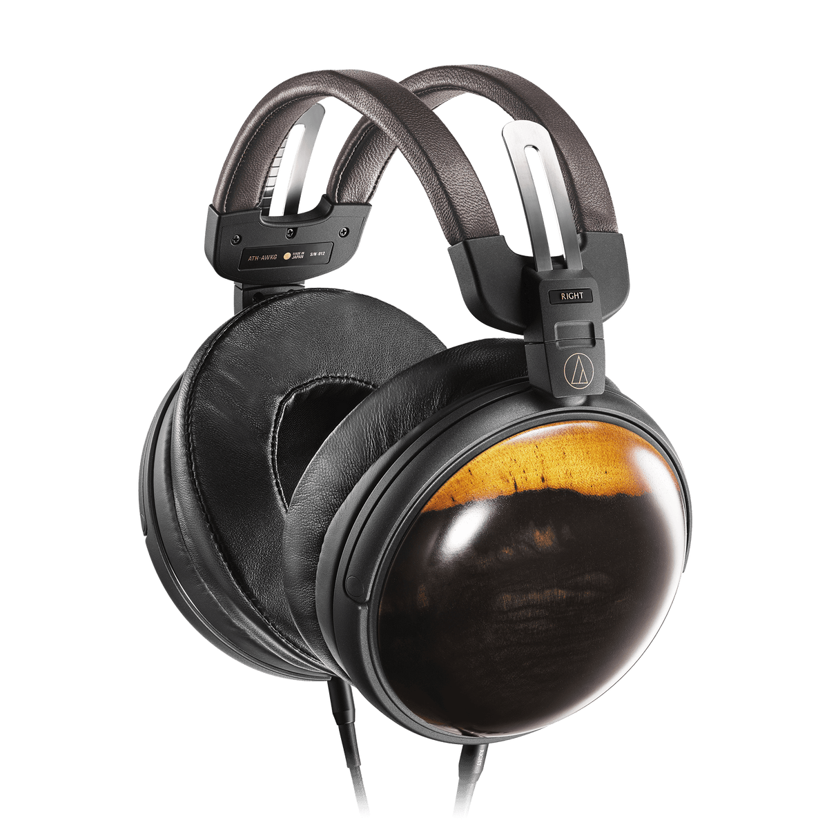 Audio Technica ATH-AWKG Audiophile Closed-back Dynamic Wooden Headphones